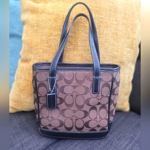 Precious Mini Coach Tote Classy Bag